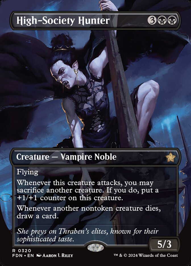 High-Society Hunter Borderless