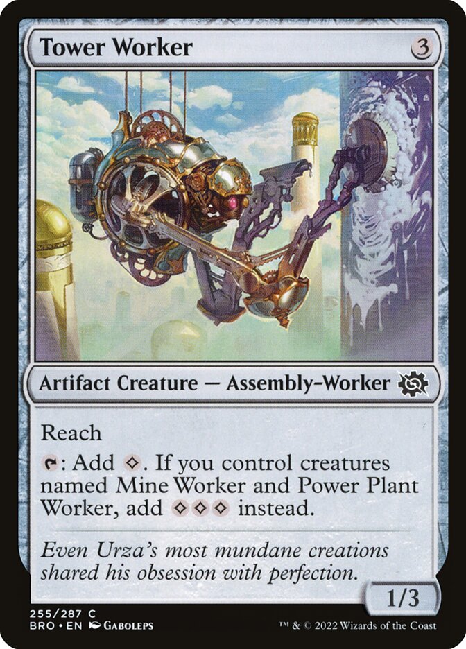 Tower Worker Foil