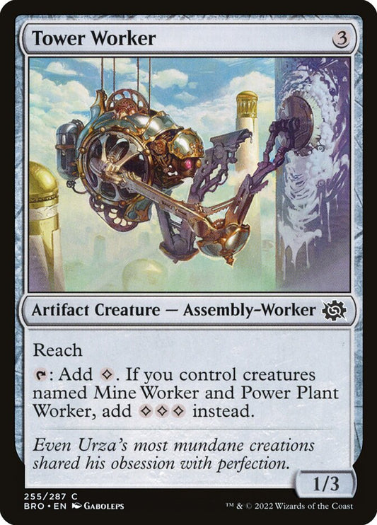 Tower Worker Foil