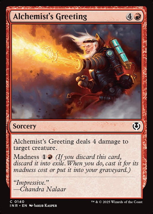 Alchemist's Greeting Foil