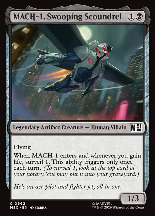 MACH-1, Swooping Scoundrel Foil