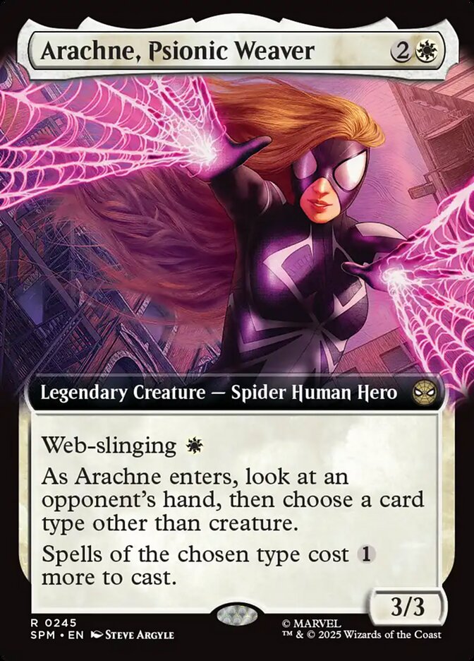 Arachne, Psionic Weaver Extended Art
