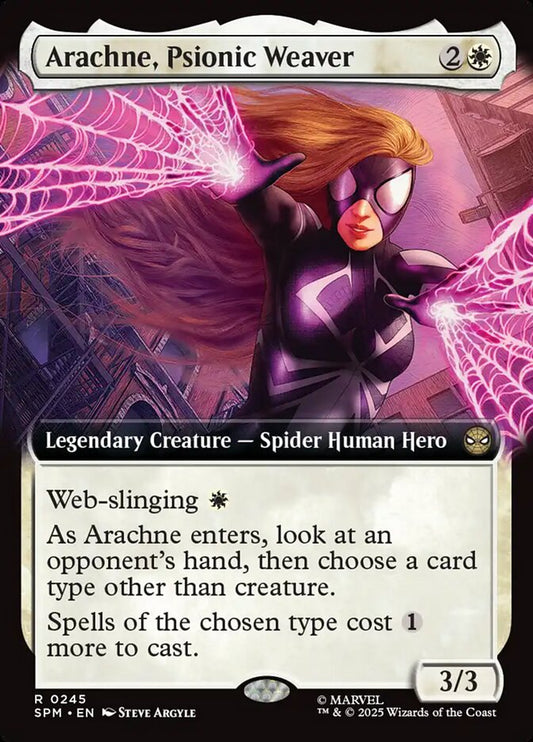 Arachne, Psionic Weaver Extended Art