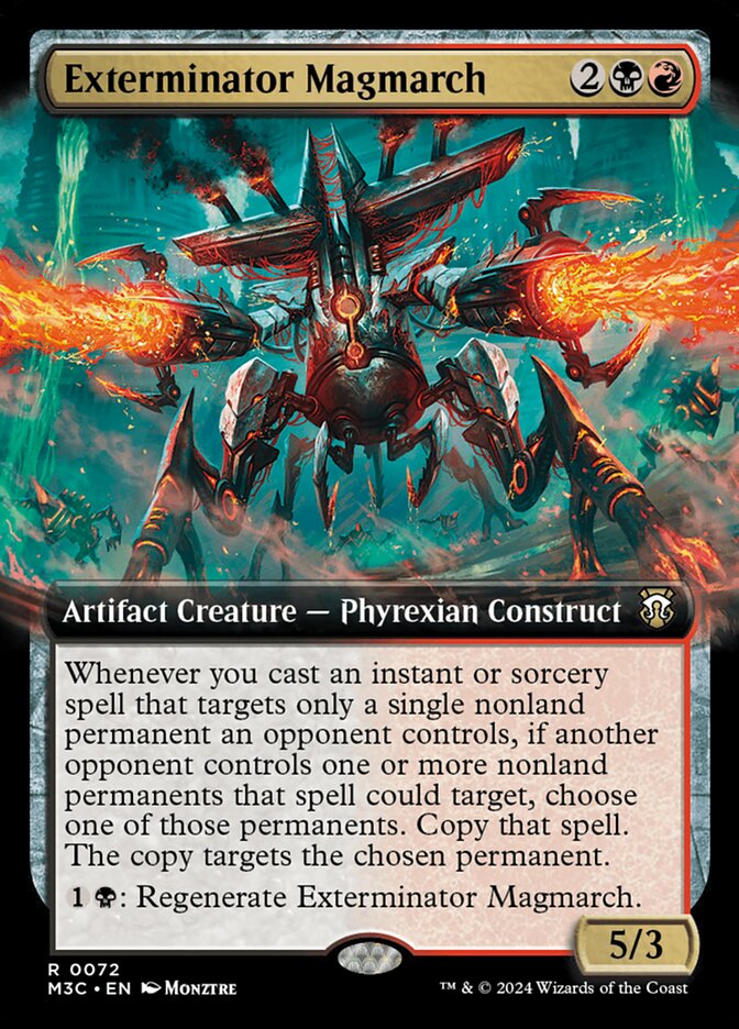 Exterminator Magmarch Extended Art