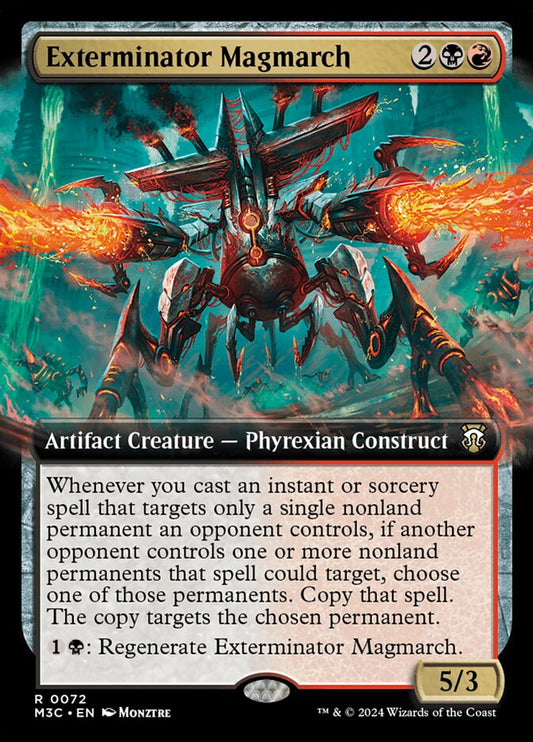 Exterminator Magmarch Extended Art