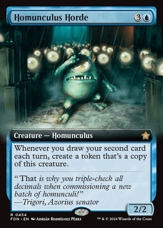 Homunculus Horde Extended Art