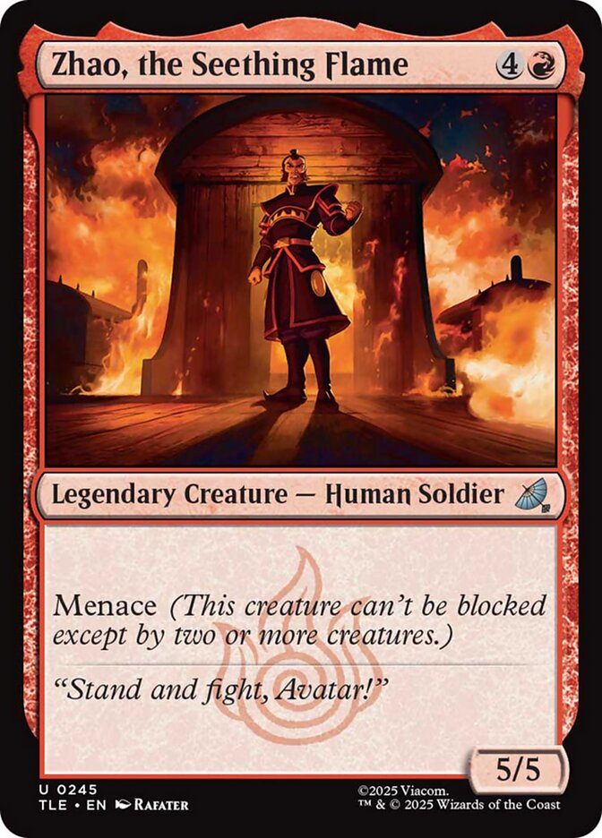 Zhao, the Seething Flame Foil