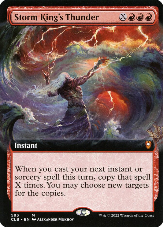 Storm King's Thunder Extended Art Foil