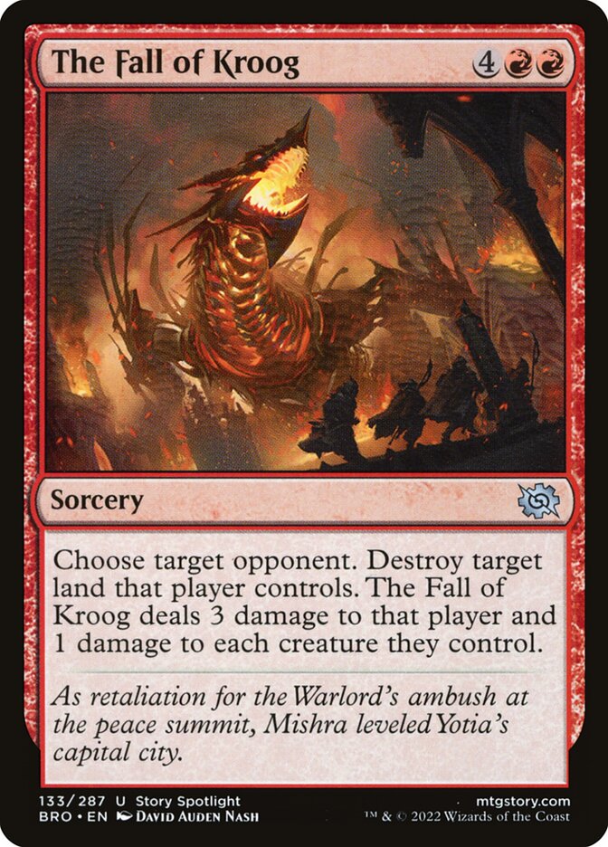 The Fall of Kroog Foil