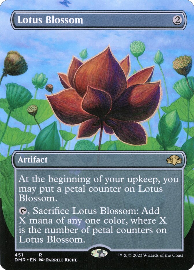 Lotus Blossom Borderless