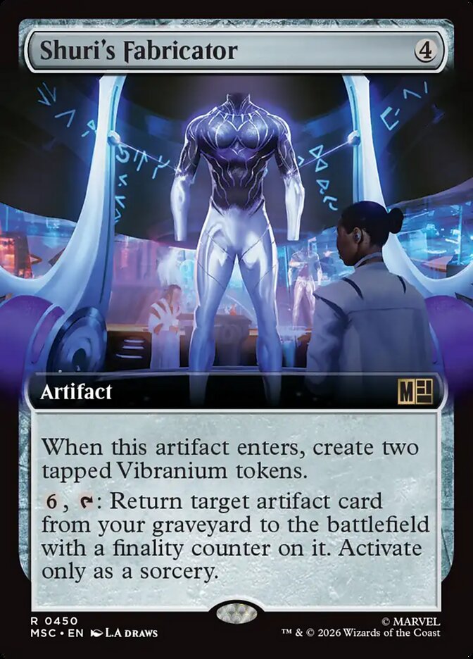 Shuri's Fabricator Extended Art