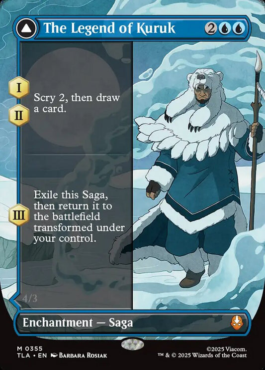 The Legend of Kuruk // Avatar Kuruk Borderless