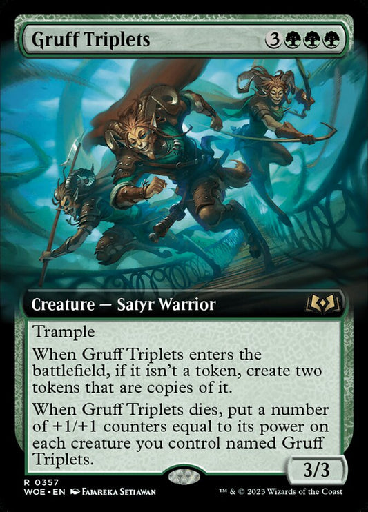 Gruff Triplets Extended Art