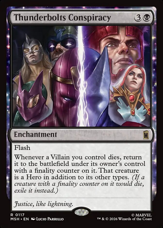 Thunderbolts Conspiracy Foil