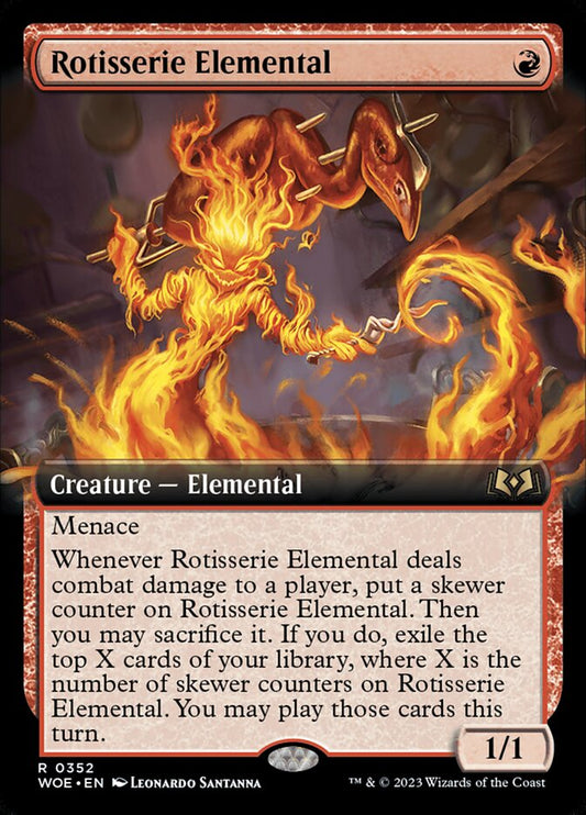 Rotisserie Elemental Extended Art