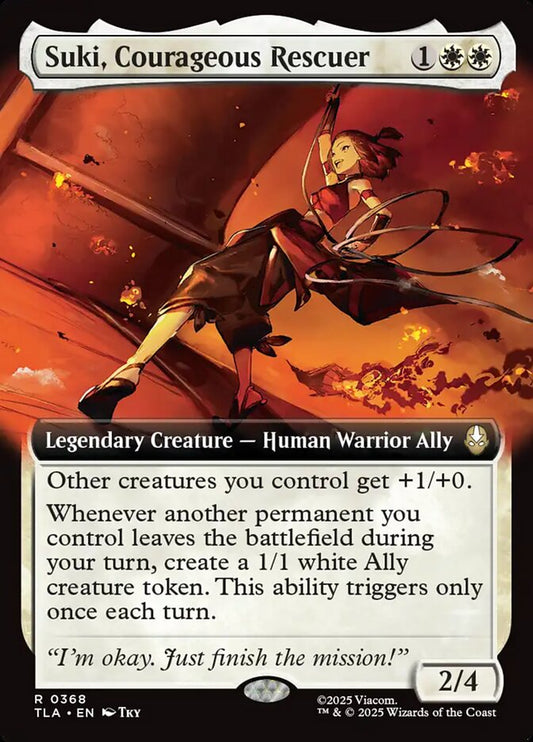 Suki, Courageous Rescuer Extended Art Foil