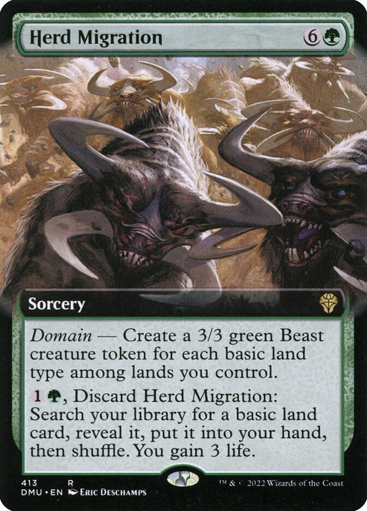 Herd Migration Extended Art Foil