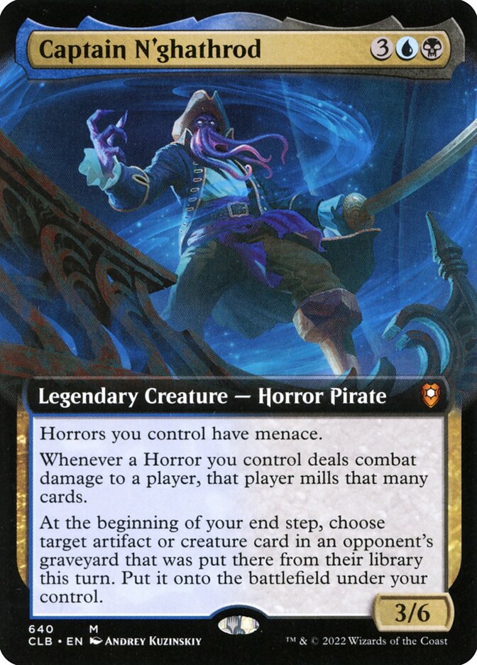Captain N'ghathrod Extended Art