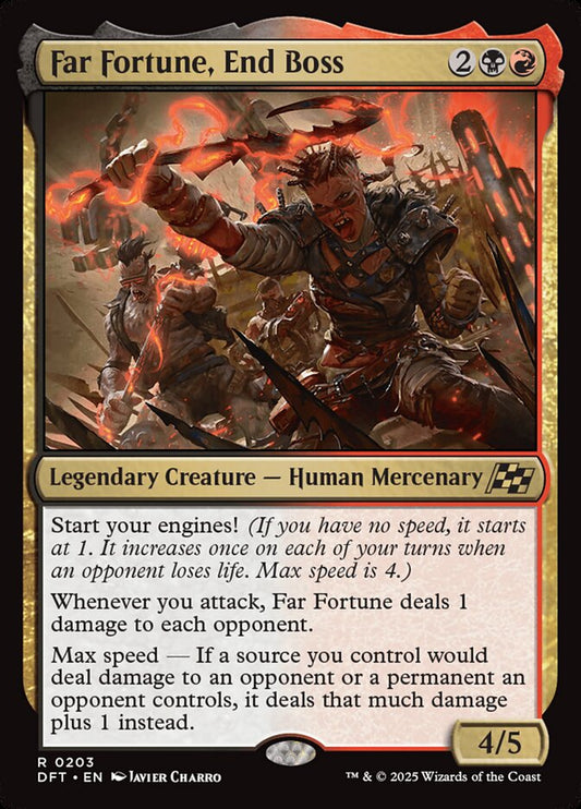 Far Fortune, End Boss Foil