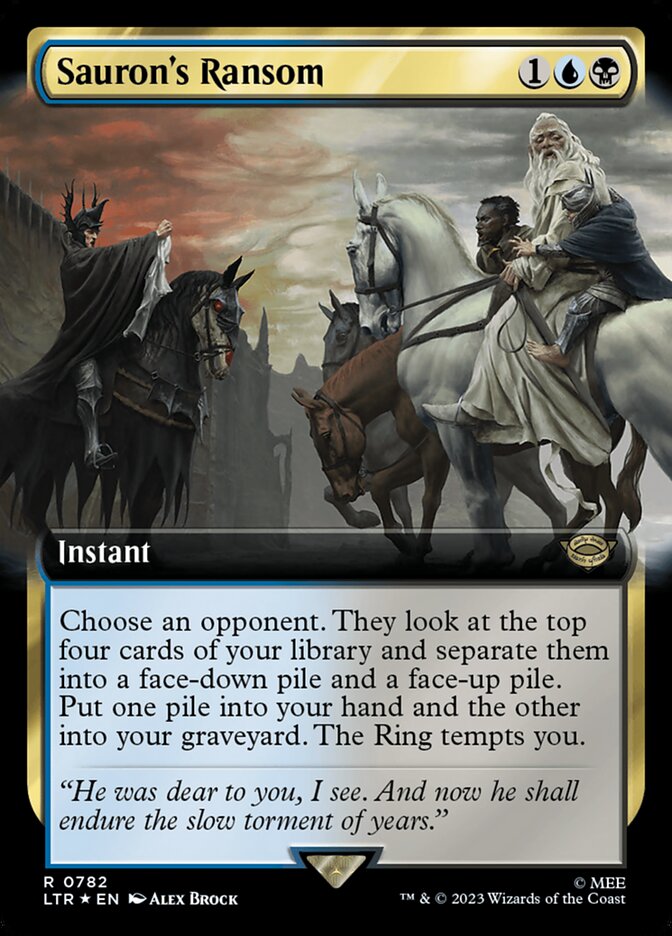 Sauron's Ransom Surge Foil