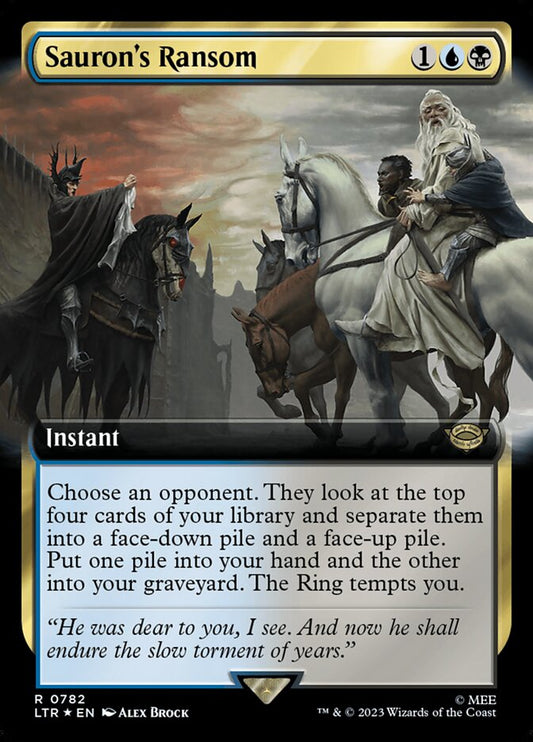 Sauron's Ransom Surge Foil