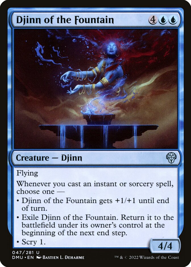 Djinn of the Fountain Foil