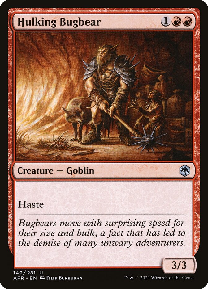 Hulking Bugbear Foil