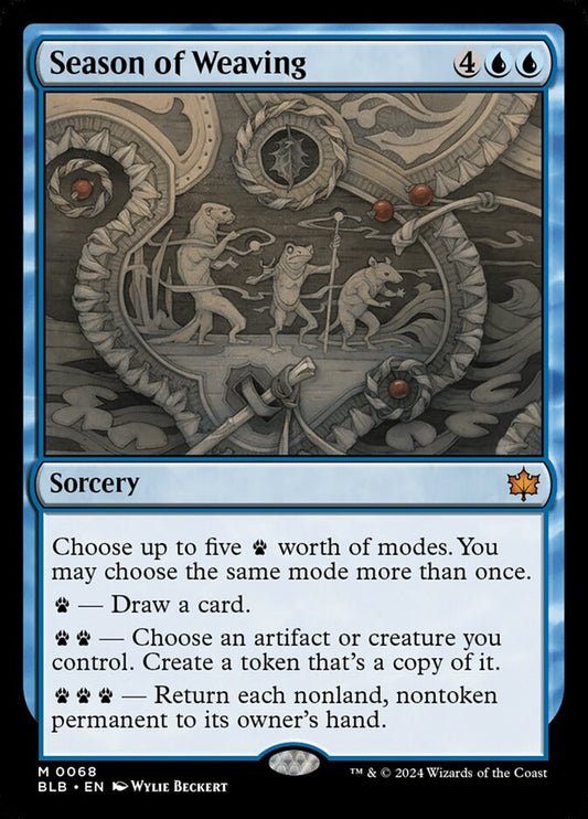 Season of Weaving Foil