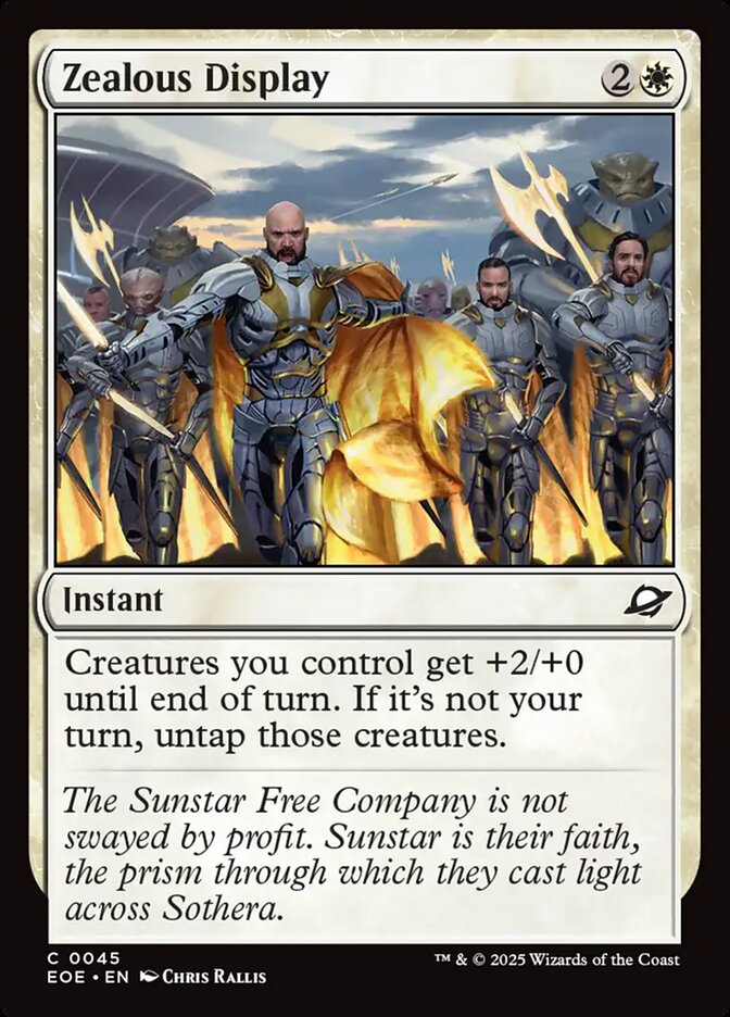 Zealous Display Foil