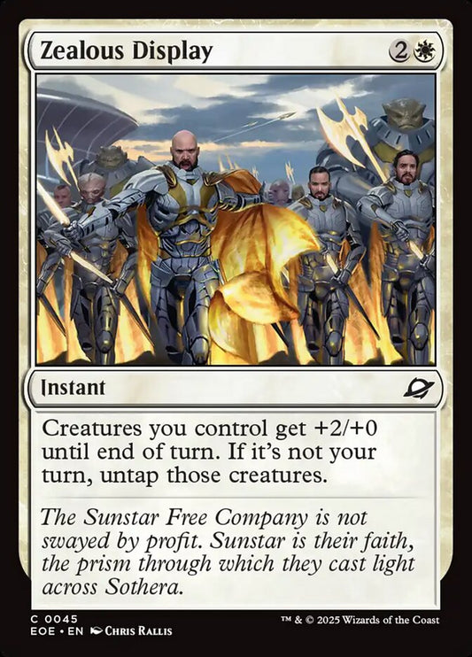 Zealous Display Foil