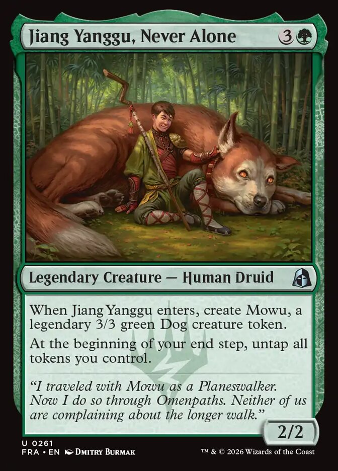 Jiang Yanggu, Never Alone Foil