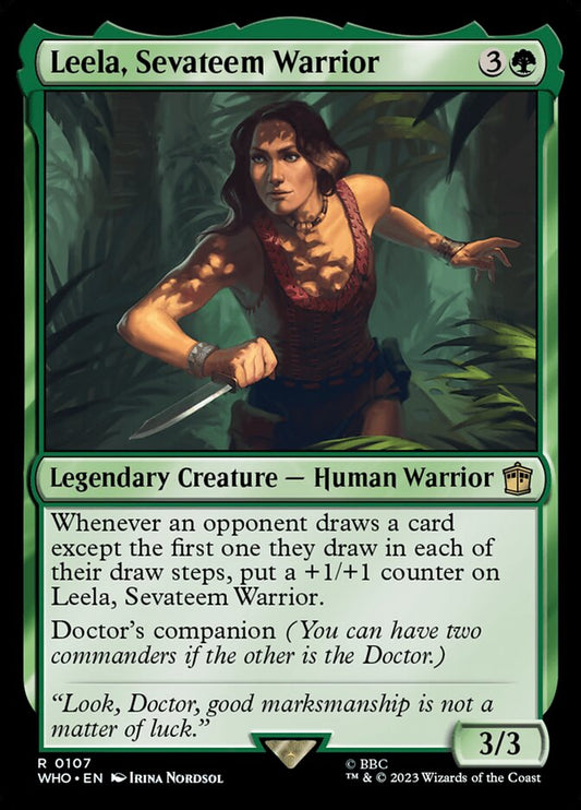 Leela, Sevateem Warrior Foil