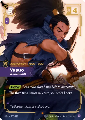 Yasuo, Windrider Foil