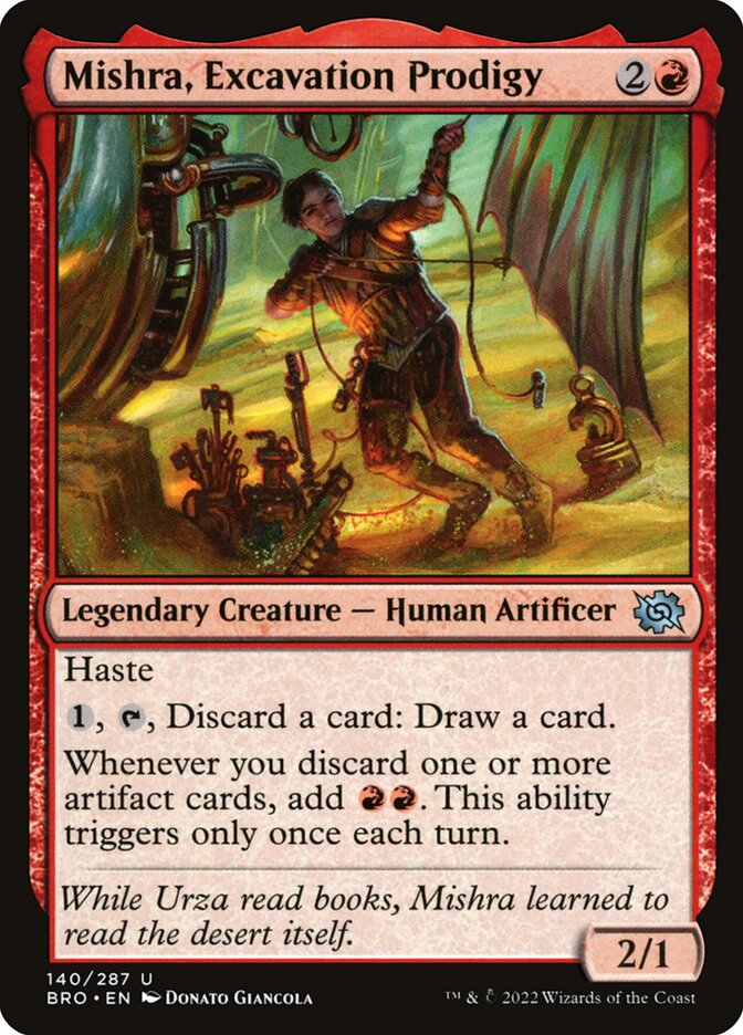 Mishra, Excavation Prodigy Foil