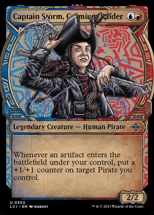 Captain Storm, Cosmium Raider Showcase