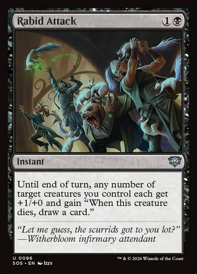 Rabid Attack Foil