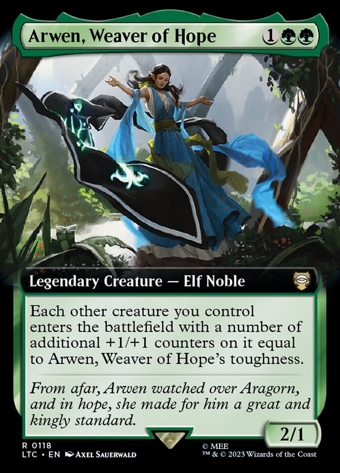 Arwen, Weaver of Hope Extended Art