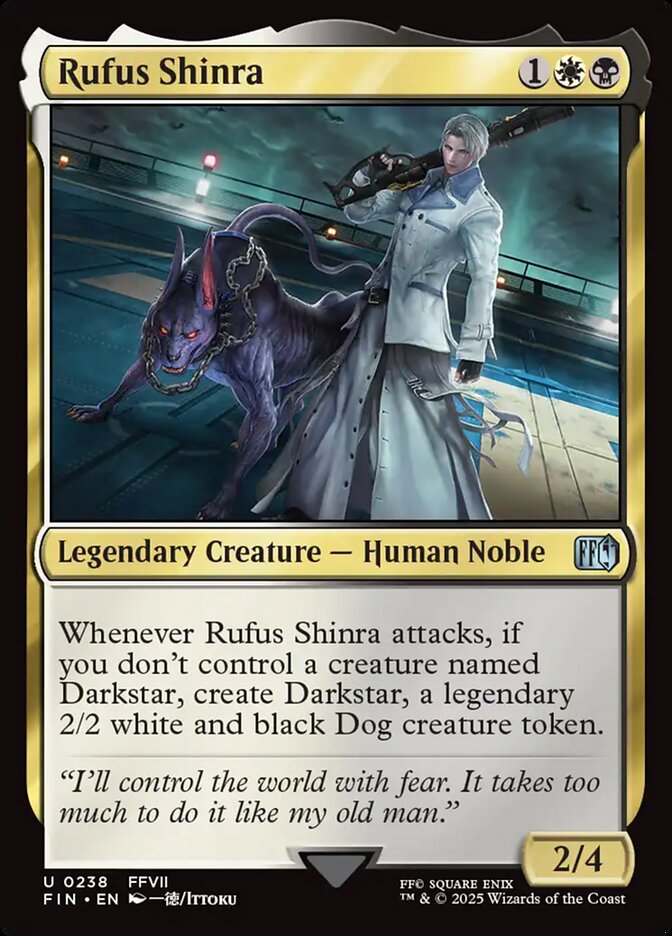 Rufus Shinra Foil