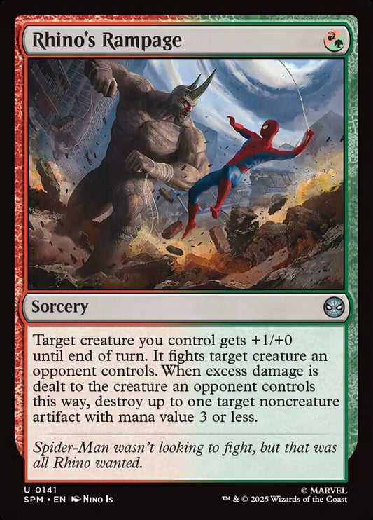 Rhino's Rampage Foil