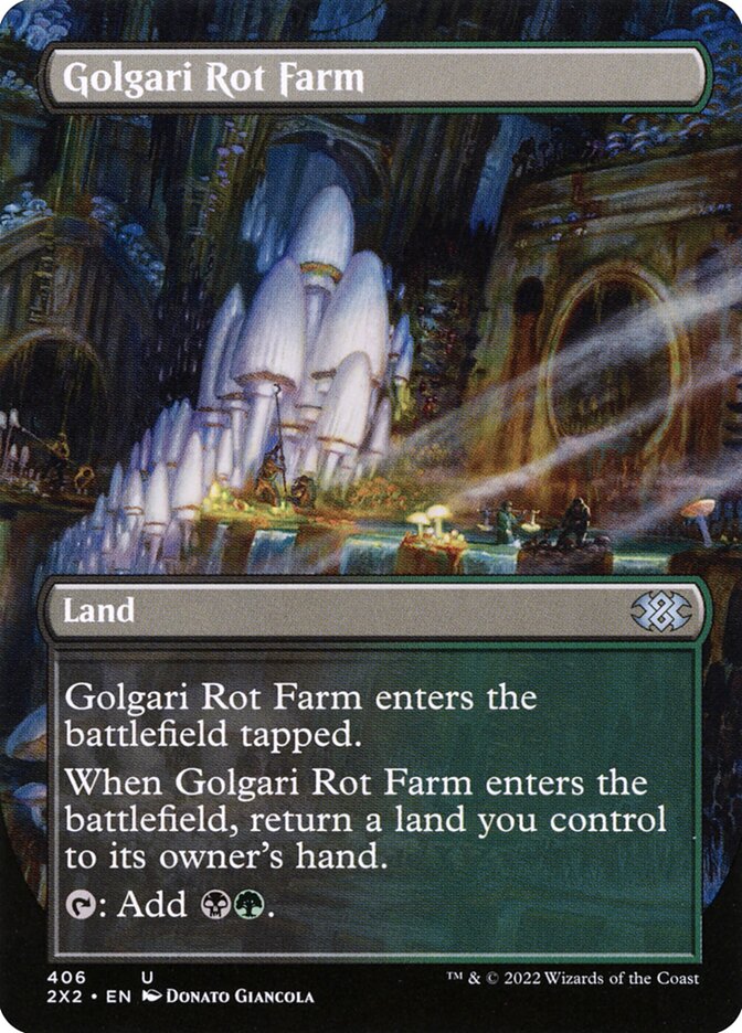 Golgari Rot Farm Borderless