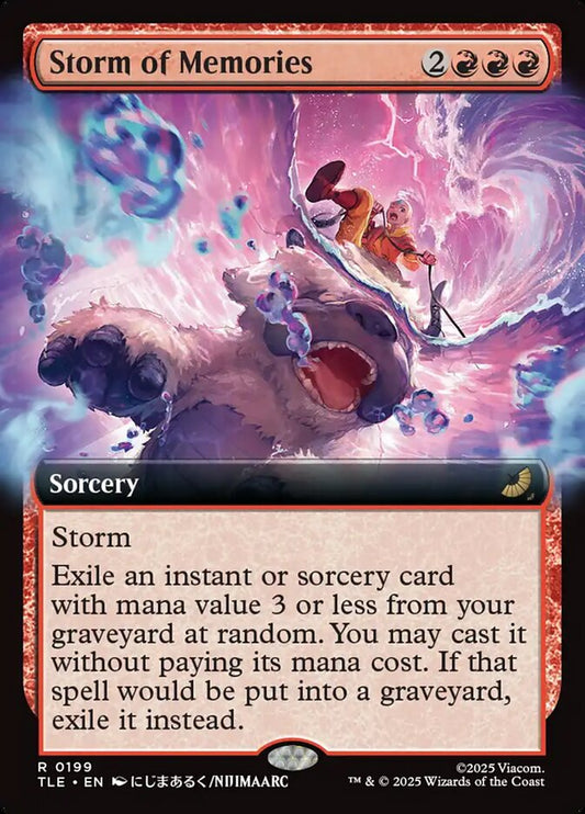 Storm of Memories Extended Art Foil