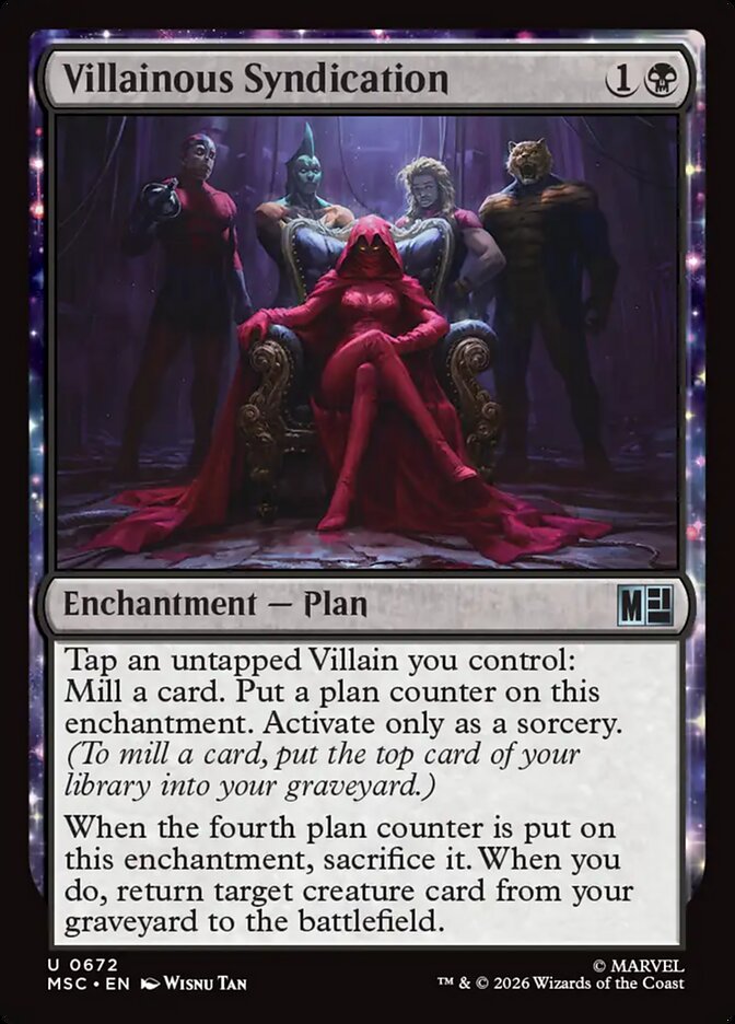 Villainous Syndication Foil