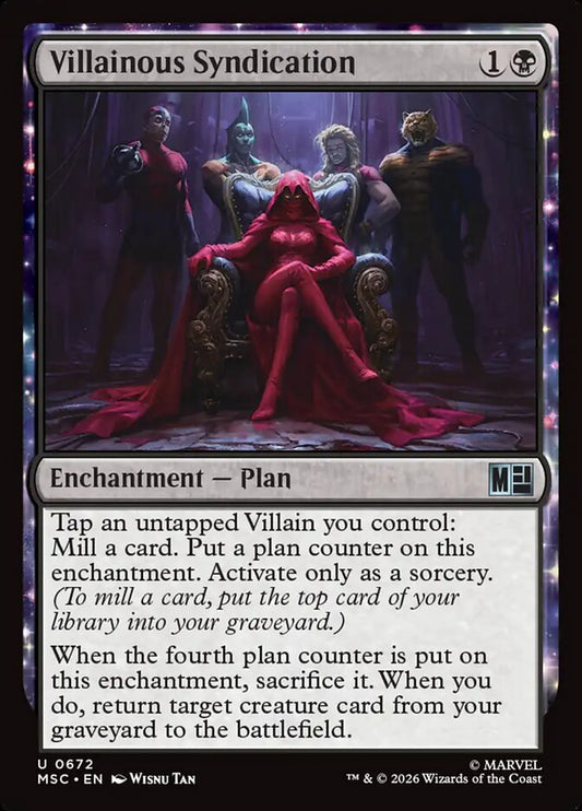 Villainous Syndication Foil