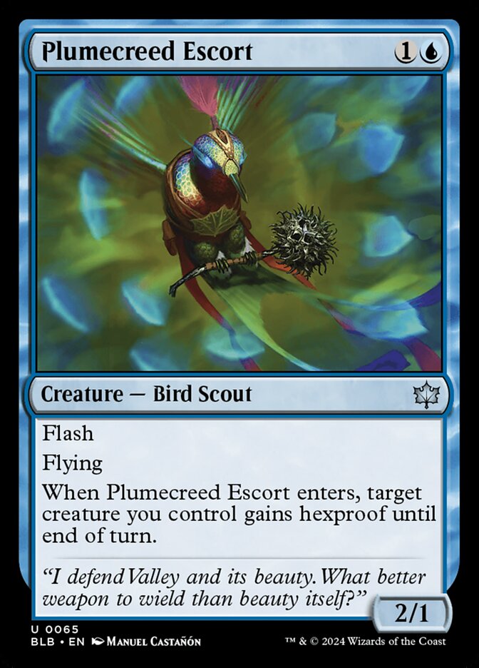 Plumecreed Escort Foil