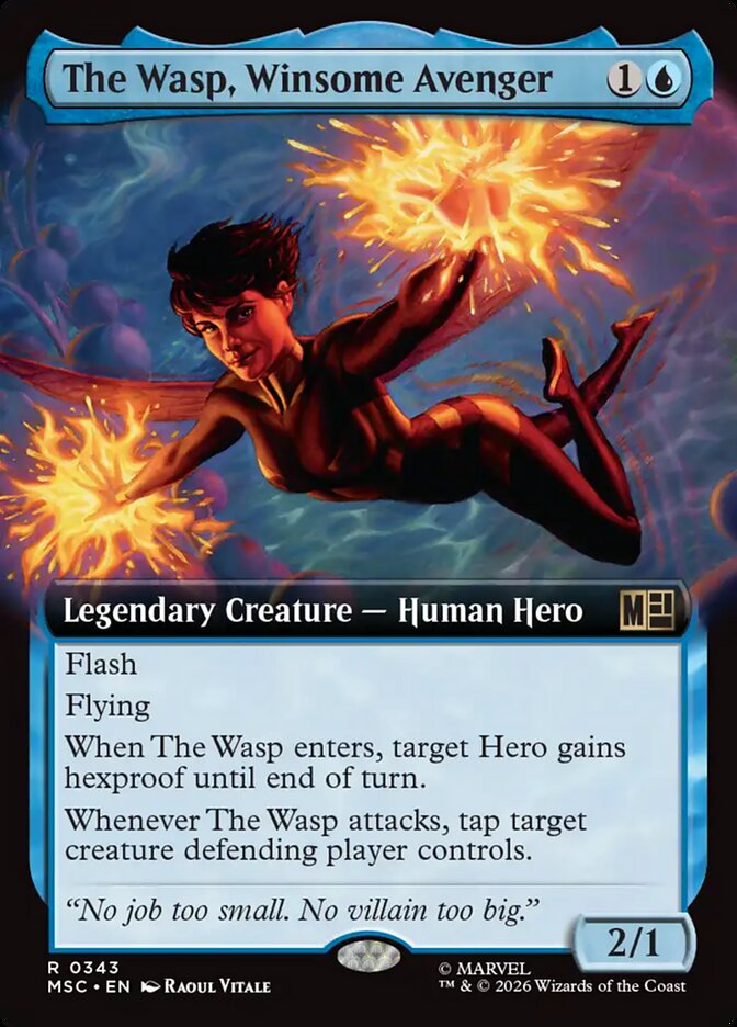 The Wasp, Winsome Avenger Extended Art