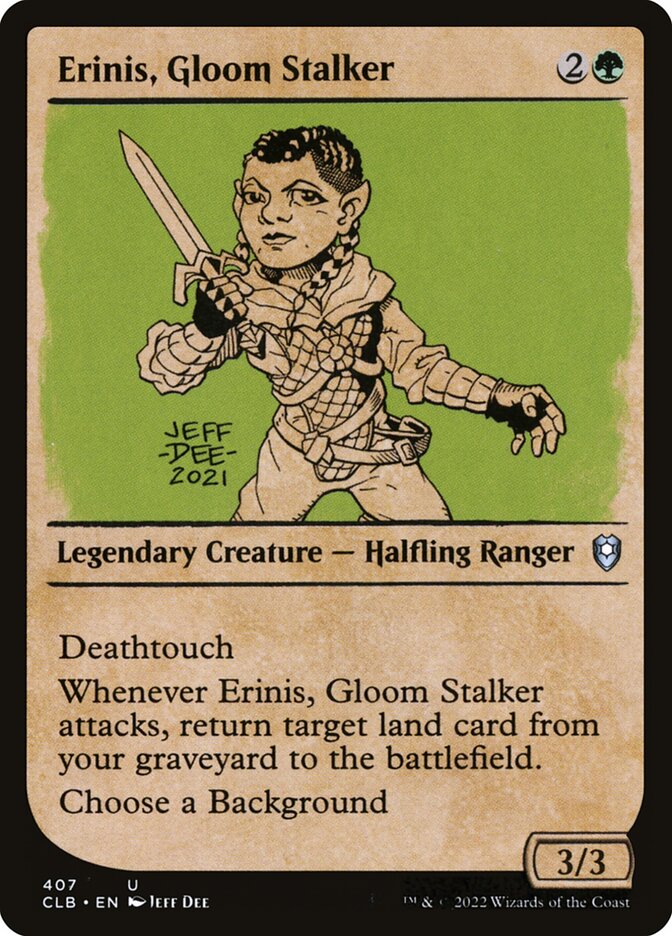 Erinis, Gloom Stalker Showcase Foil