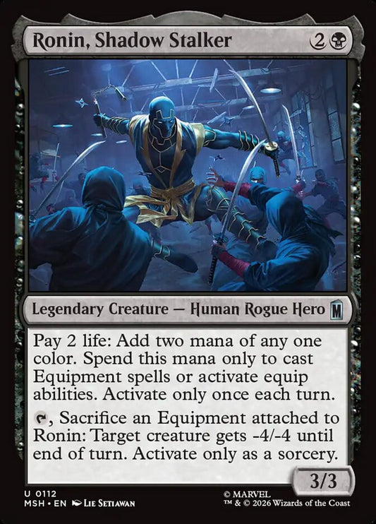 Ronin, Shadow Stalker Foil