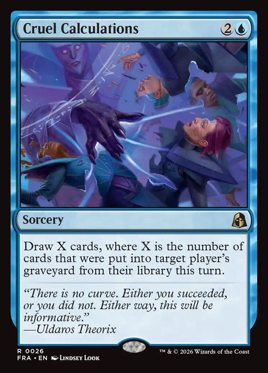 Cruel Calculations Foil