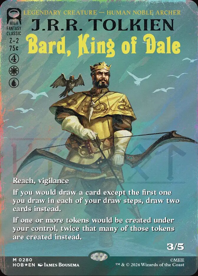 Bard, King of Dale Book Cover Surge Foil