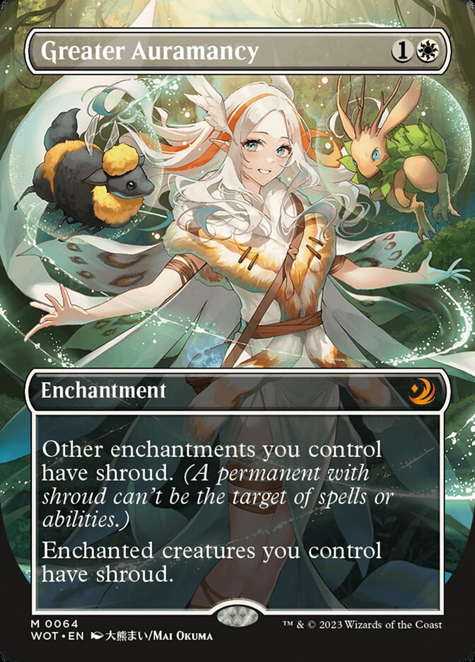 Greater Auramancy Borderless Anime
